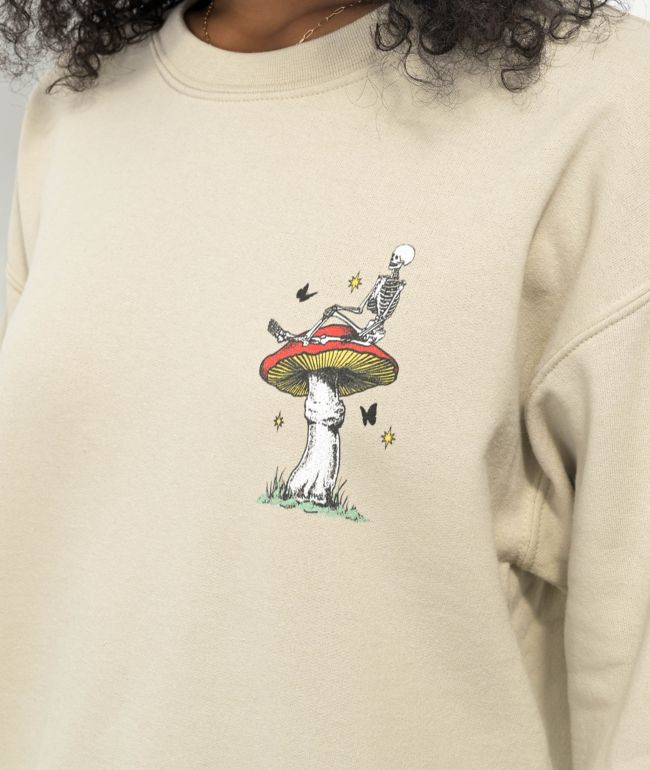 Empyre Nature Heals Sand Crewneck Sweatshirt - thumbnail 2