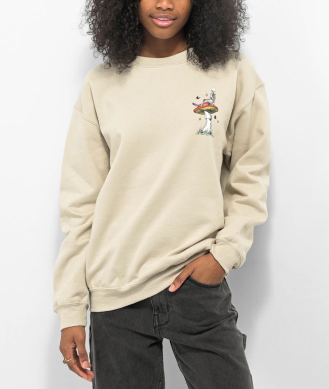 Empyre Nature Heals Sand Crewneck Sweatshirt