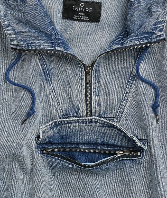 Empyre Rigby Indigo Wash Denim Jacket - thumbnail 3