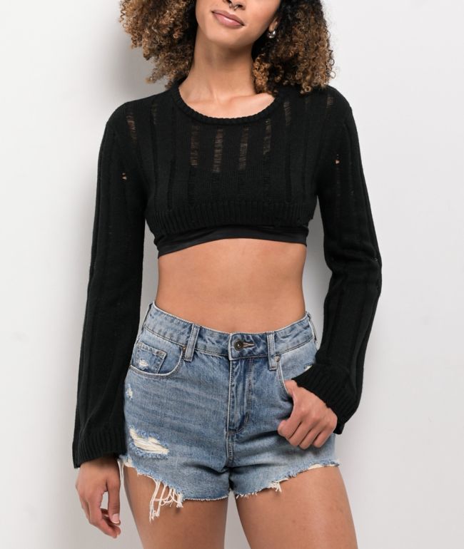 Empyre Samara Black Shrug Sweater