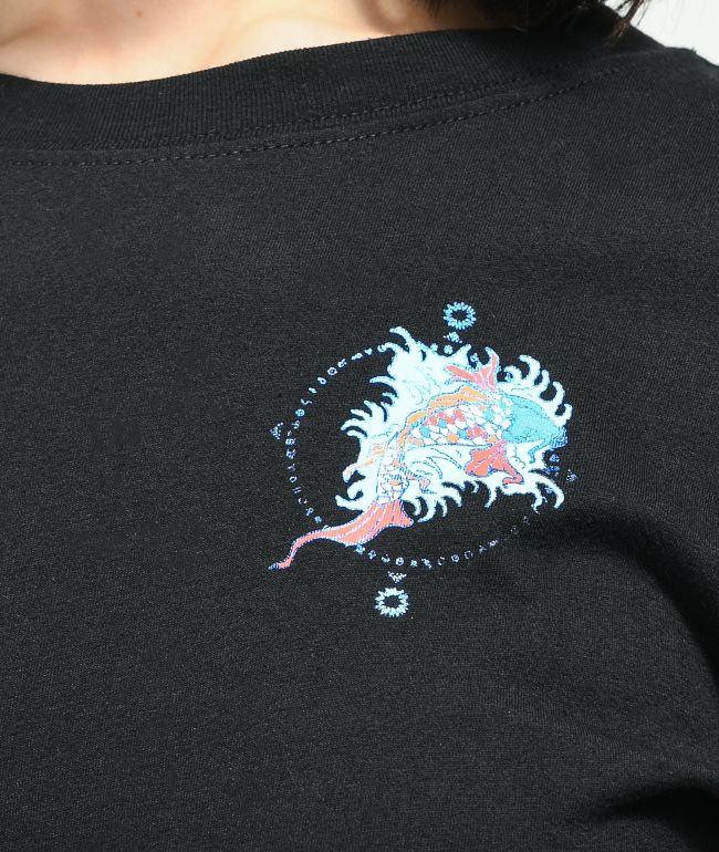 Empyre Sloane Koi Fish Black T-Shirt - thumbnail 3