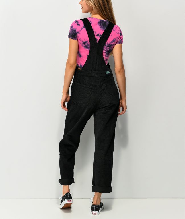 Empyre Suzie Black Corduroy Overalls - thumbnail 2