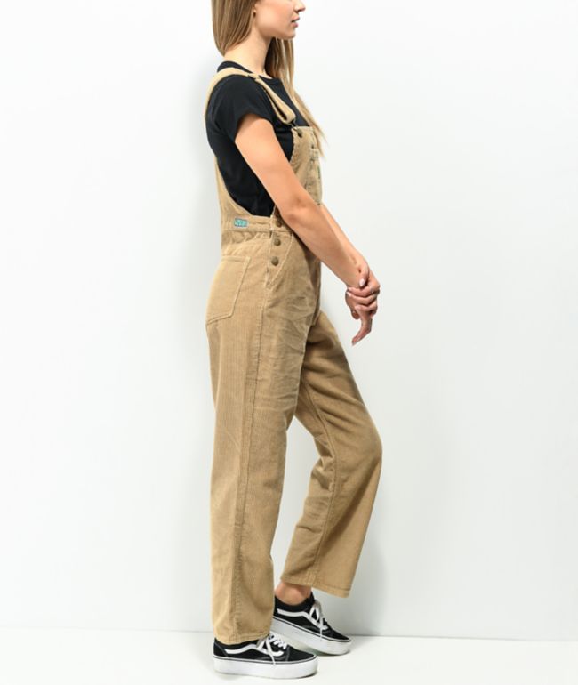 Empyre Suzie Khaki Corduroy Overalls - thumbnail 3
