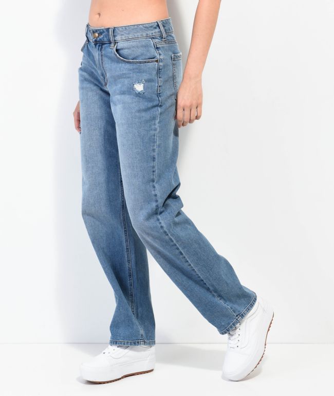 Empyre Tara Low Rise Denim Skate Jeans - thumbnail 3
