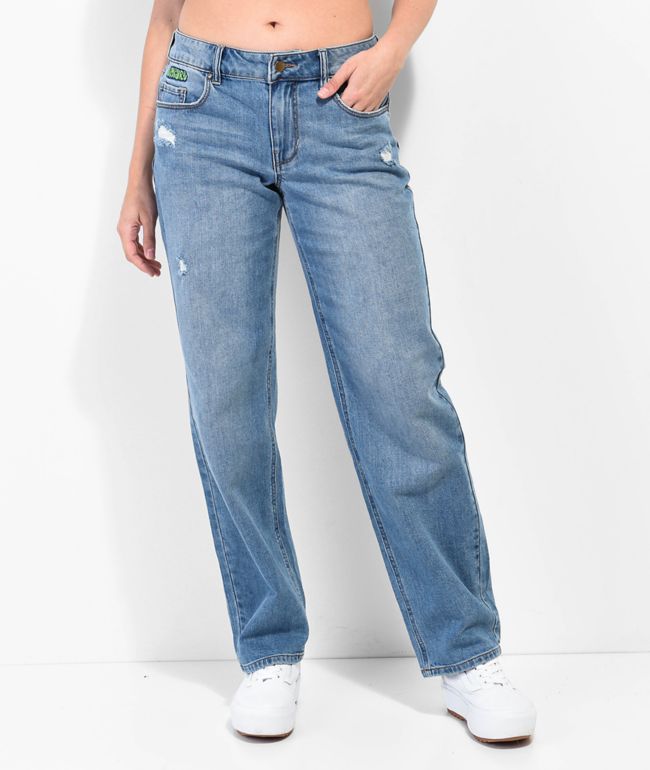 Empyre Tara Low Rise Denim Skate Jeans