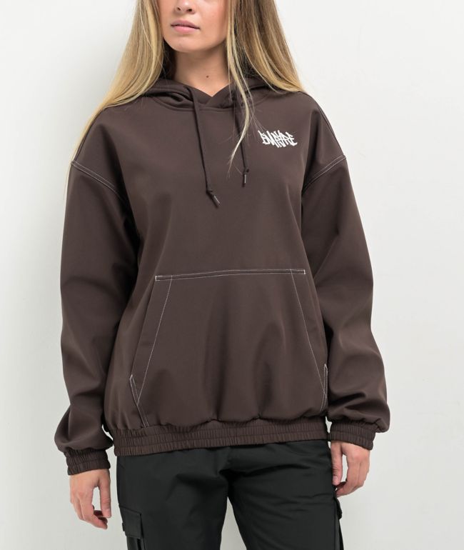 Empyre Topanga Brown Tech Hoodie