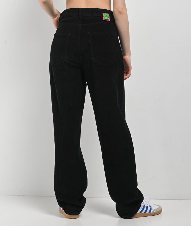 Empyre Tori 90s Black Corduroy Skate Pants - thumbnail 2
