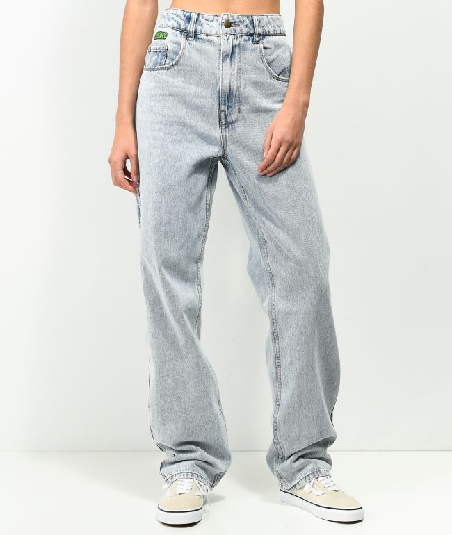 Empyre Tori Billie Acid Wash Carpenter Skate Jeans