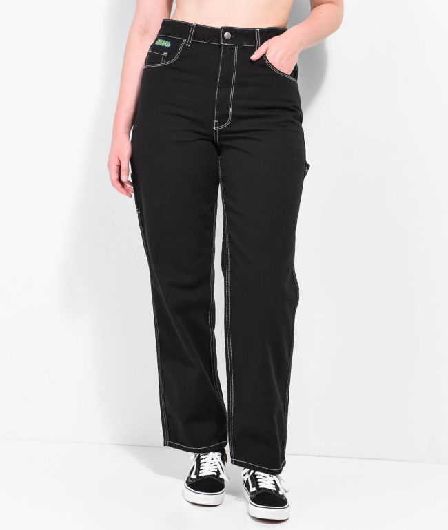 Empyre Tori Black Carpenter Skate Pants - thumbnail 3