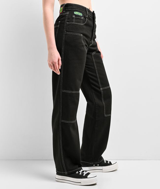 Empyre Tori Black Double Knee Carpenter Pants - thumbnail 3