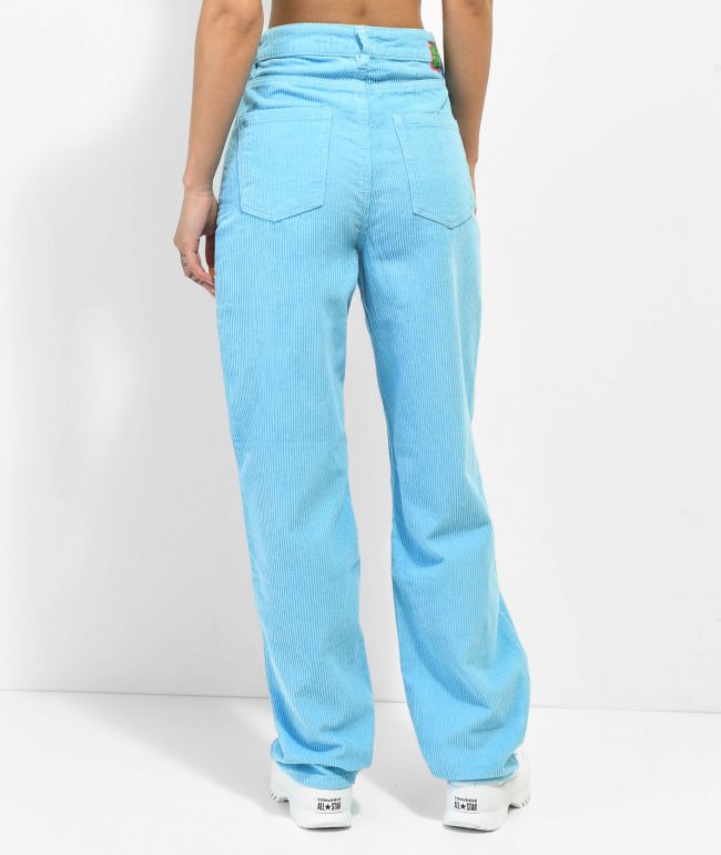 Empyre Tori Light Blue Corduroy Skate Pants - thumbnail 2