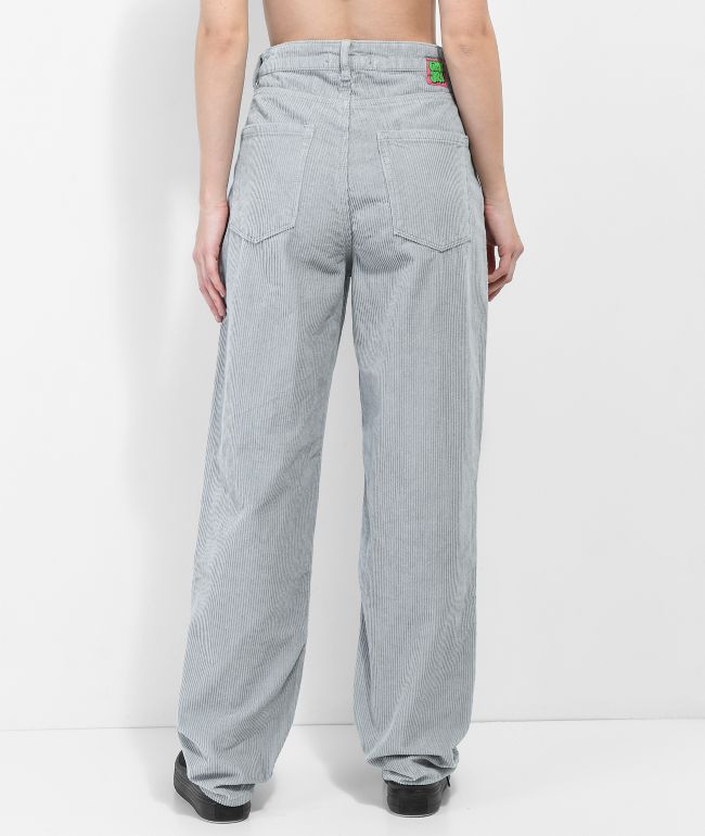 Empyre Tori Light Grey Corduroy Skate Pants - thumbnail 2