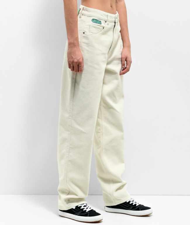 Empyre Tori Off-White Corduroy Skate Pants - thumbnail 3