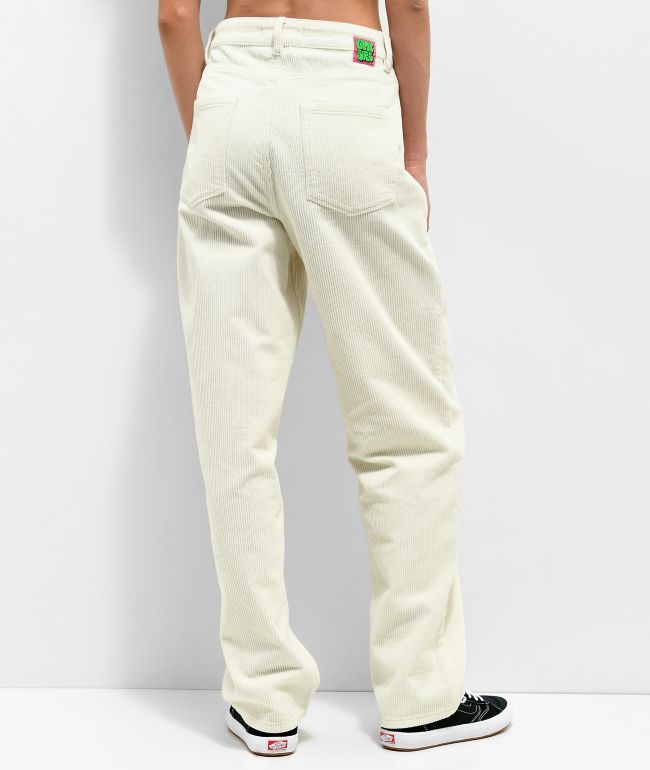 Empyre Tori Off-White Corduroy Skate Pants - thumbnail 2