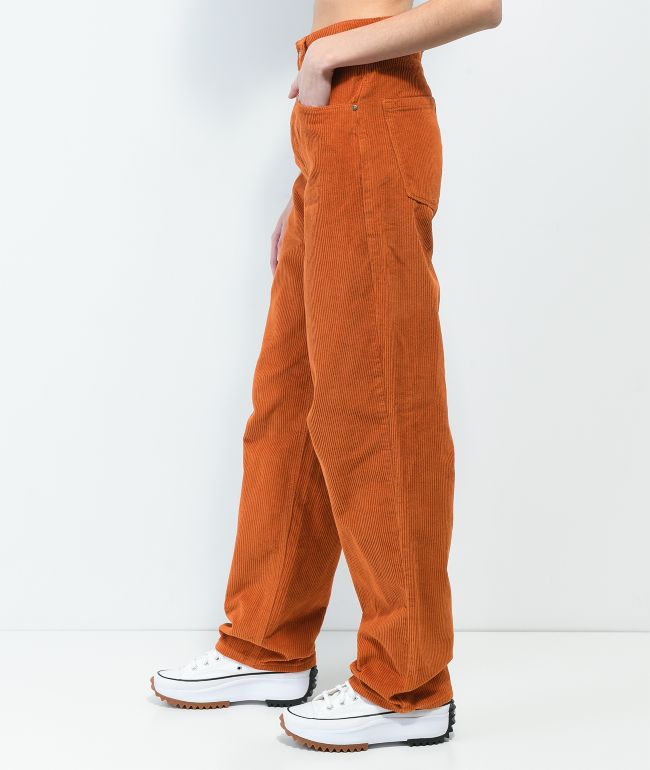 Empyre Tori Rust Corduroy Skate Pants - thumbnail 3