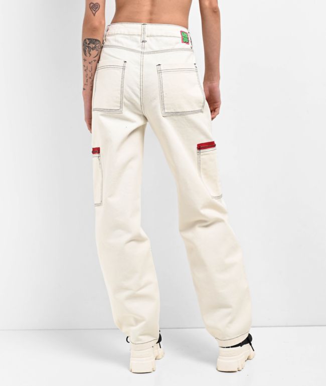 Empyre Tori Tofu Zip Cargo Skate Jeans - thumbnail 2