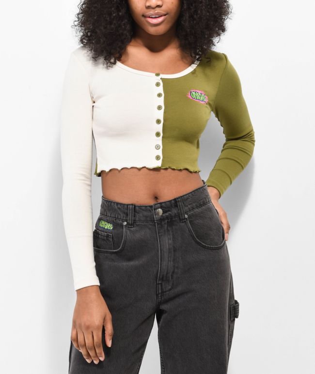 Empyre Verona Colorblock Long Sleeve Button Up Shirt