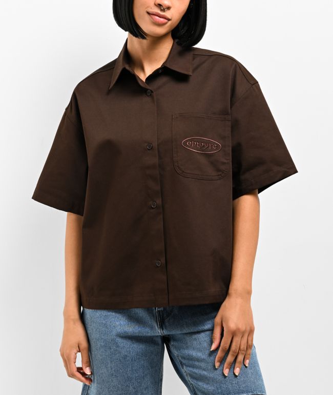 Empyre Wesley Brown Short Sleeve Shirt - thumbnail 3
