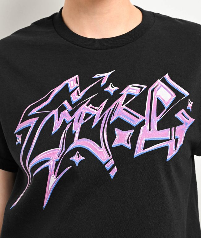 Empyre Y2K Firestarter Black T-Shirt - thumbnail 2
