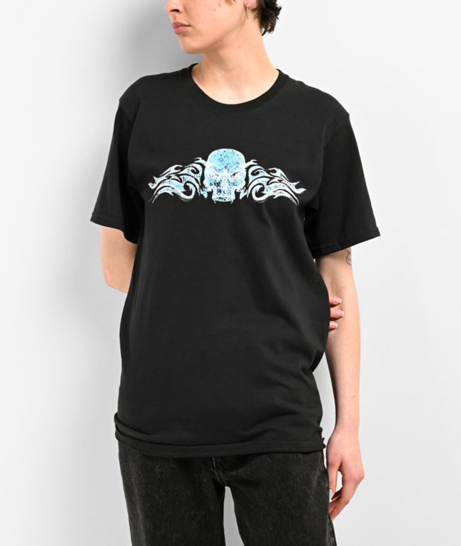 Empyre Y2K Skull Black T-Shirt - thumbnail 3