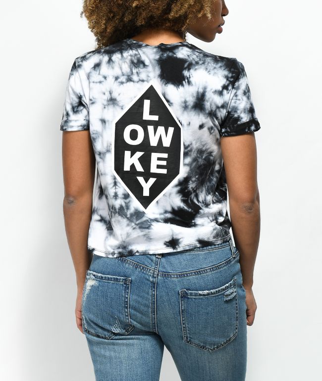 Empyre Yohanna Low Key Black Tie Dye T-Shirt