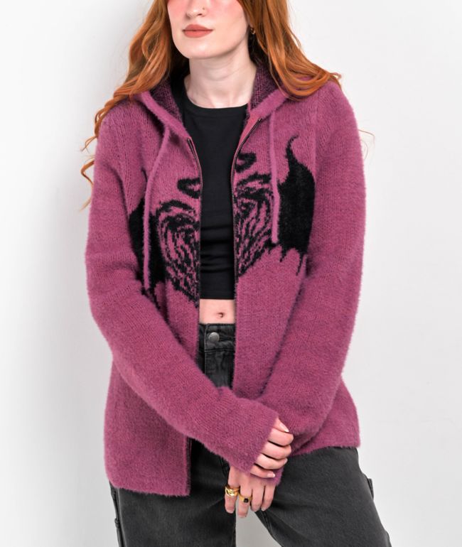 Empyre Zandler Pink Zip Hoodie - thumbnail 3