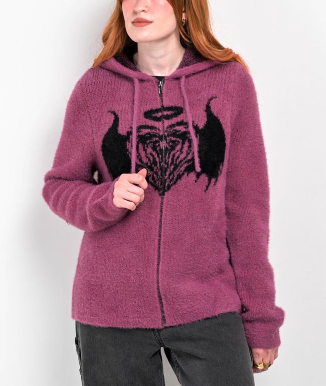 Empyre Zandler Pink Zip Hoodie