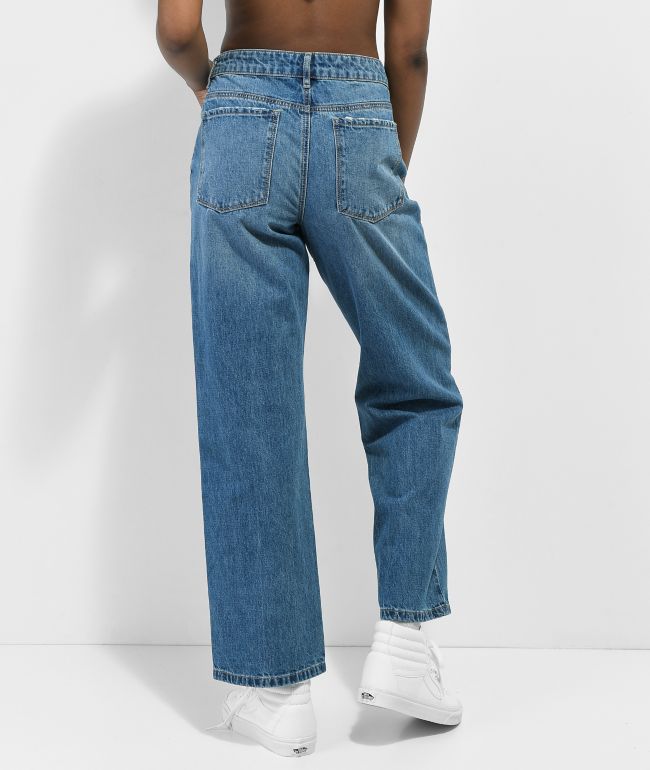 Empyre Zia Low-rise Vintage Straight Jeans - thumbnail 2