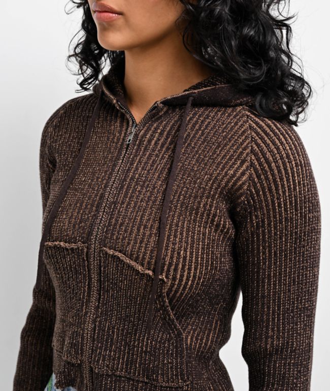 Empyre Zippy Java Crop Zip Hoodie - thumbnail 3