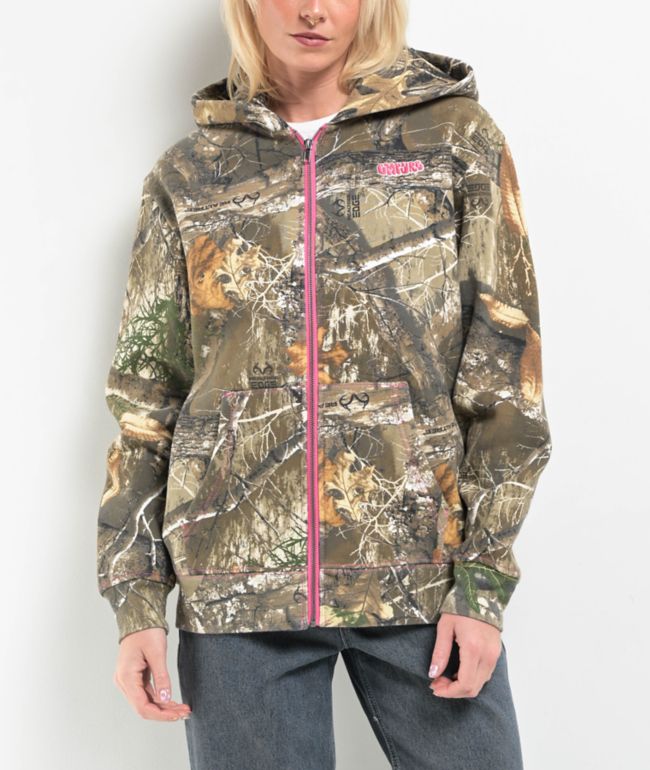 Empyre x Realtree EDGE Colors Pink Zip Hoodie