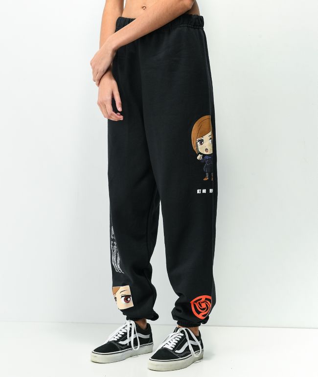 Episode x Jujutsu Kaisen Nobara Black Sweatpants