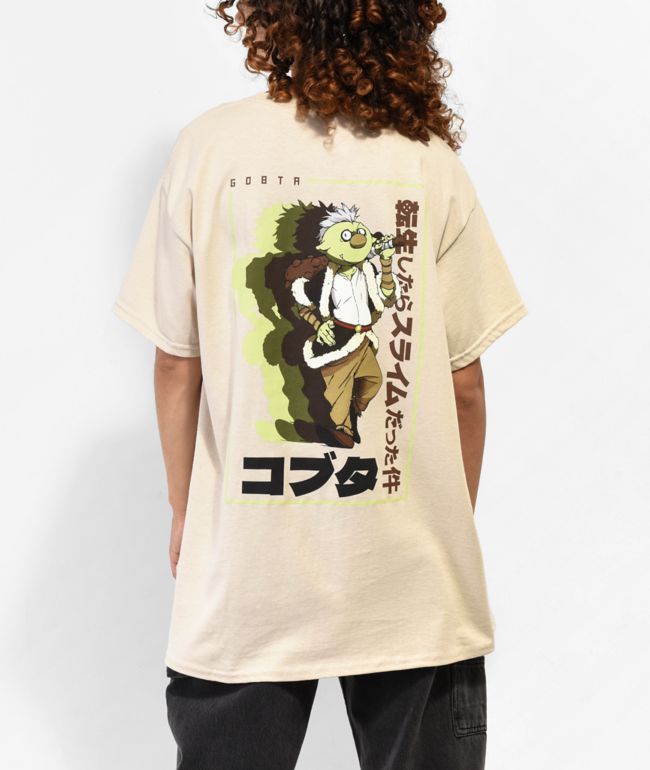 Episode x That Time I Got Reincarnated As A Slime Gobata Stance Natural T-Shirt