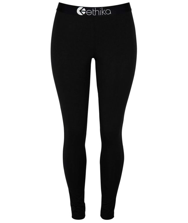 Ethika Basic Black Leggings