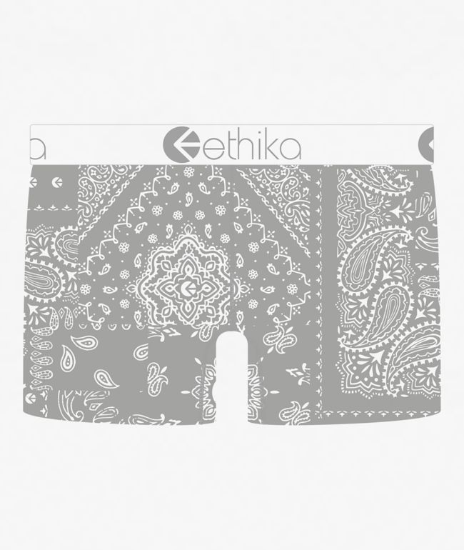 Ethika Ice Paisley Boyshort Underwear