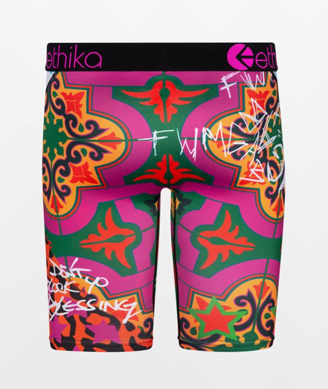 Ethika Kids' Bomber Bronx Purple Boxer Briefs - thumbnail 2