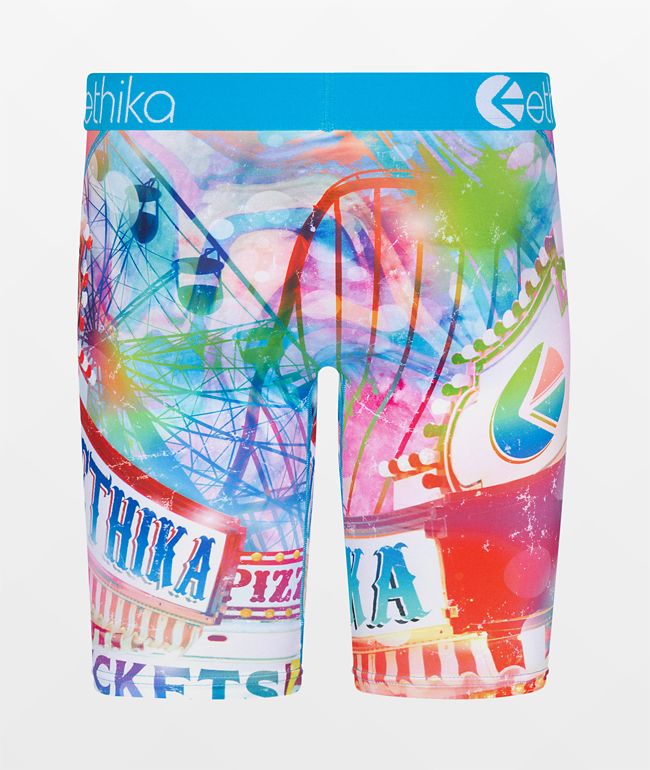 Ethika Kids' Spring Fair Blue Boxer Briefs - thumbnail 2