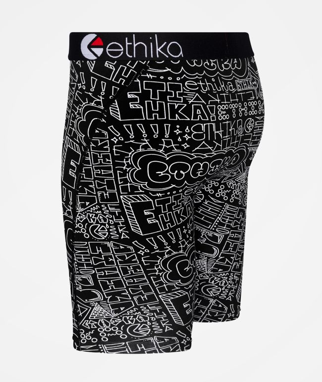 Ethika Kids Black Book Boxer Briefs - thumbnail 3