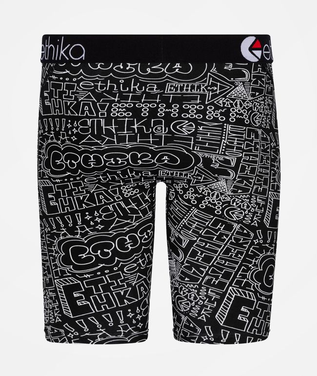 Ethika Kids Black Book Boxer Briefs - thumbnail 2