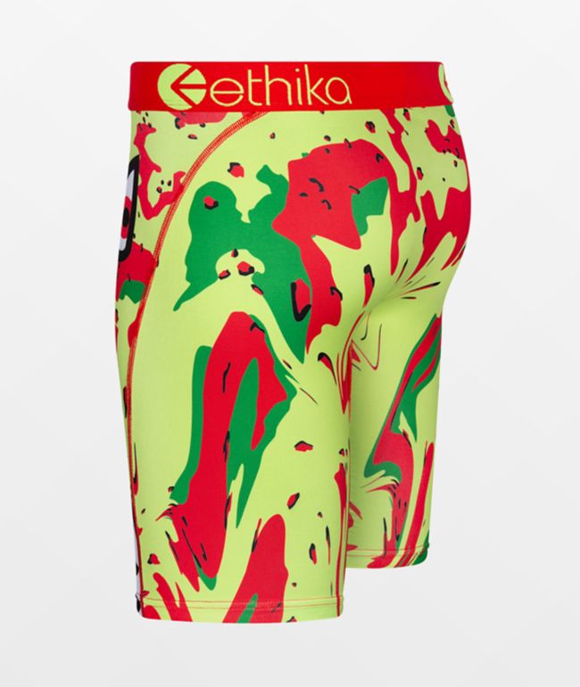 Ethika Kids Bomber Camo Drip Boxer Briefs - thumbnail 3