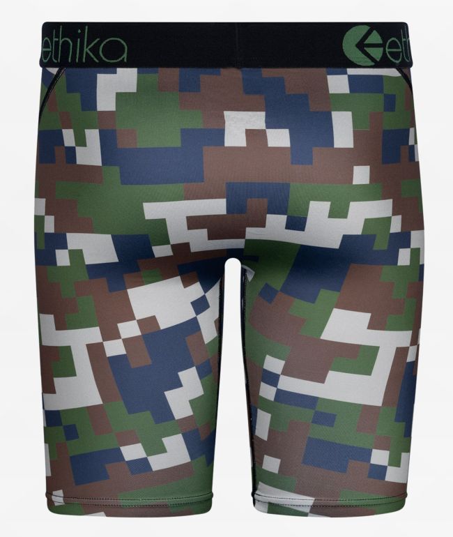 Ethika Kids Bomber Digi Camo Boxer Briefs - thumbnail 2