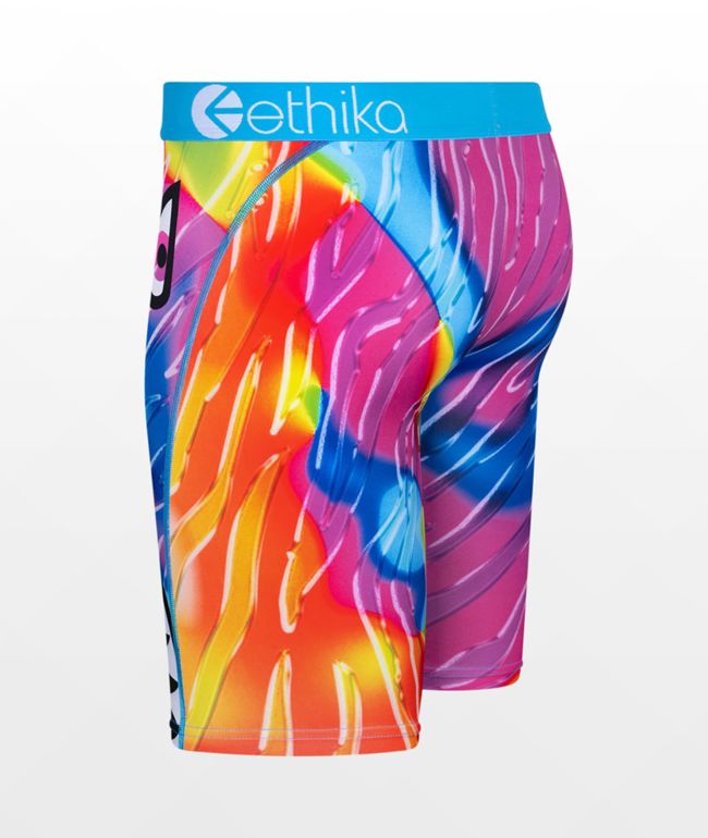 Ethika Kids Bomber Glass Tiger Multi-Color Boxer Briefs - thumbnail 3