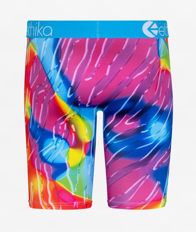 Ethika Kids Bomber Glass Tiger Multi-Color Boxer Briefs - thumbnail 2