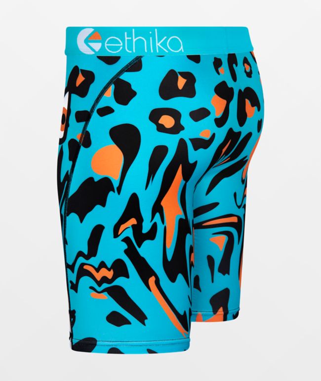 Ethika Kids Bomber Leopard Drip Boxer Briefs - thumbnail 3