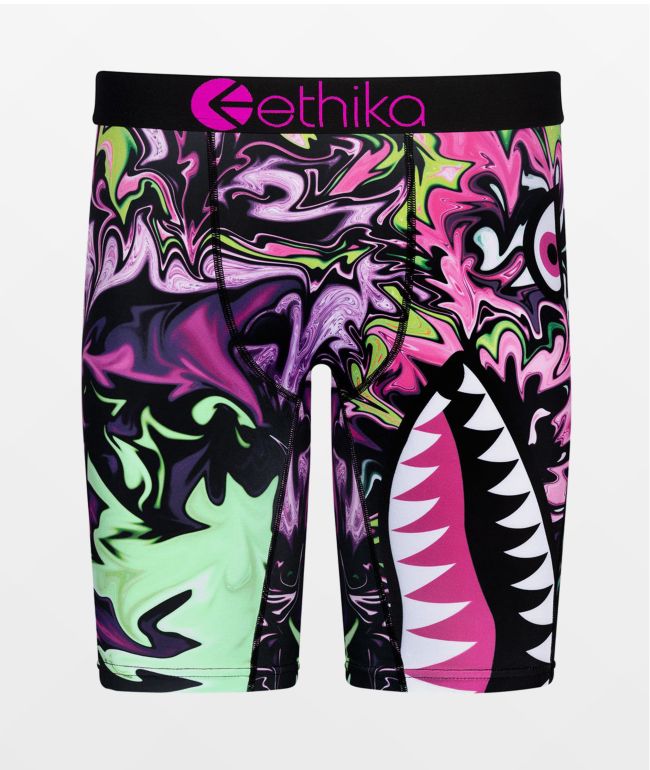Ethika Kids Bomber Planet Dye Boxer Briefs