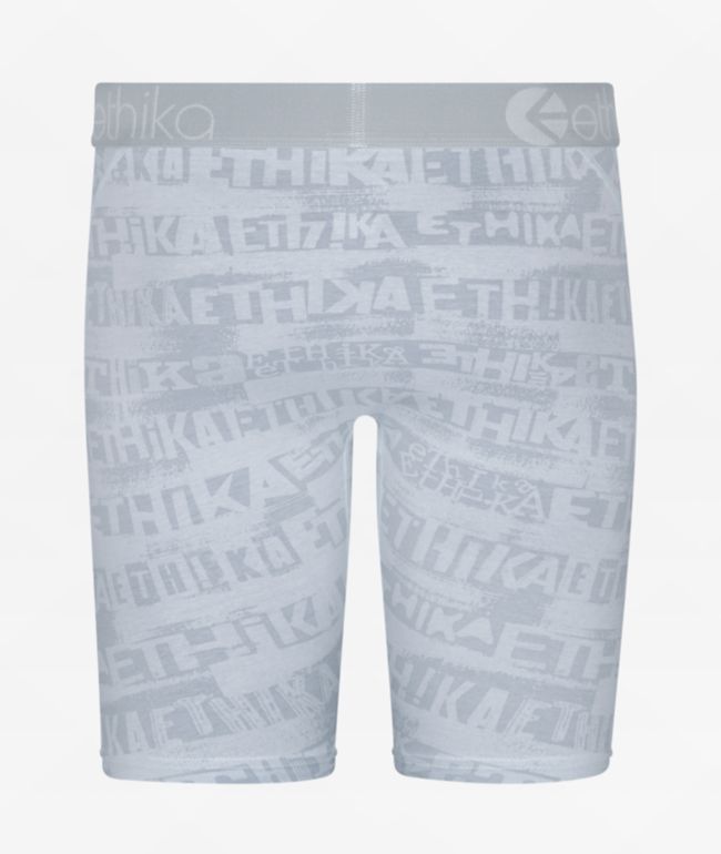 Ethika Kids Chopping It Up Grey Boxer Briefs - thumbnail 2