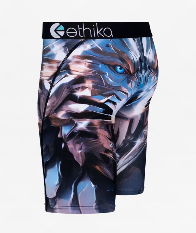 Ethika Kids Chrome Wolf Boxer Briefs - thumbnail 3