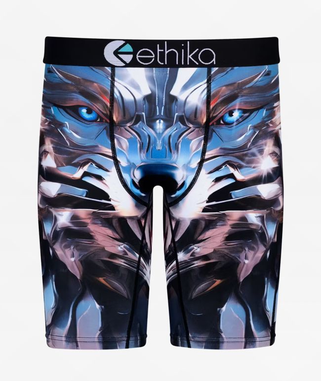 Ethika Kids Chrome Wolf Boxer Briefs