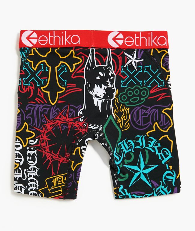 Ethika Kids Cross My Heart Boxer Briefs - thumbnail 2