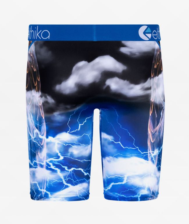 Ethika Kids Eagle Shock Blue Boxer Briefs - thumbnail 2