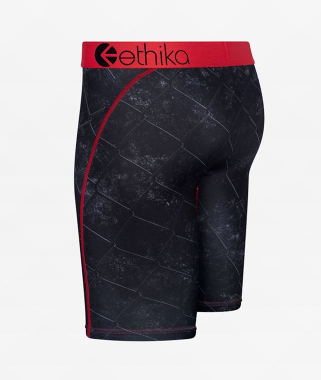 Ethika Kids Get At Me Red Boxer Briefs - thumbnail 3